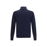 Aragona Cashmere Blue Cashmere Turtleneck