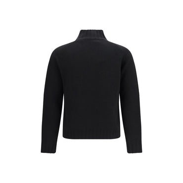 Aragona Cashmere Black Cashmere Sweater
