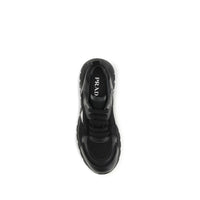 Prada Black Fabric Athletic Sneakers