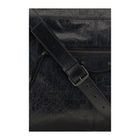 Balenciaga Black Lamb Ovis Aries Shoulder Bag