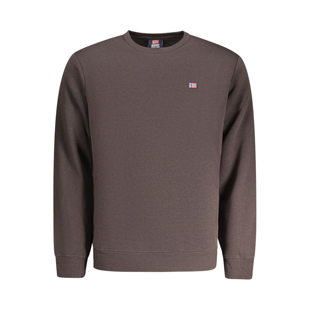 Norway 1963 Brown Cotton Men's Sweatshirt