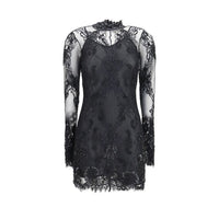 Blumarine Black Polyamide Cocktail Dress