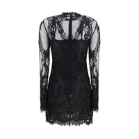 Blumarine Black Polyamide Cocktail Dress