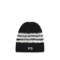 Y-3 Black Recycled Polyamide Beanie