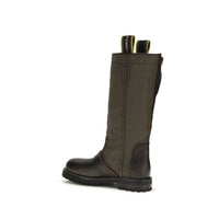 Fendi Bicolor Cotton Boots