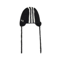 Y-3 Black Polyamide Beanie