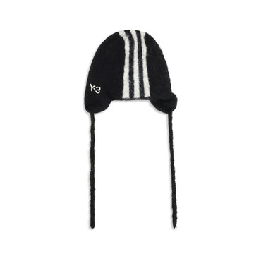 Y-3 Black Polyamide Beanie