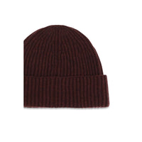 Brunello Cucinelli Bordeaux Cashmere Beanie