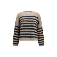 Brunello Cucinelli Beige Wool Oves Aries Sweatshirt