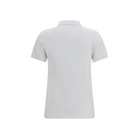 Maison Kitsuné White Cotton Polo Shirt