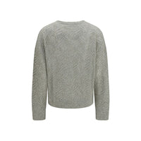 Brunello Cucinelli Gray Linen Sweatshirt