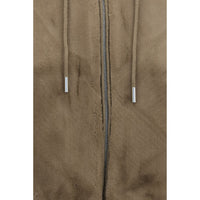 Moose Knuckles Brown Wool Oves Aries Hoodie