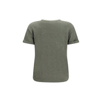 Brunello Cucinelli Bicolor Nylon T-Shirt
