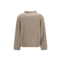 Brunello Cucinelli Beige Wool Oves Aries Turtleneck