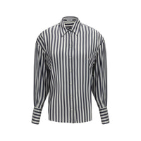 Brunello Cucinelli Multicolor Silk Shirt