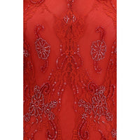 Blumarine Red Polyamide Cocktail Dress