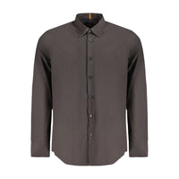 Hugo Boss Black Cotton Men's Shirt