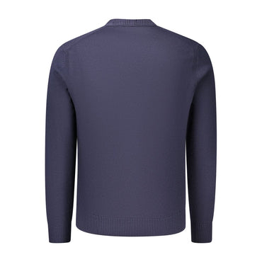 Hugo Boss Blue Wool Sweatshirt