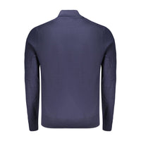 Hugo Boss Blue Wool Men's Sweater