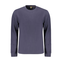 Hugo Boss Blue Cotton Mens Shirt