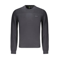 Hugo Boss Blue Wool Men's Sweater