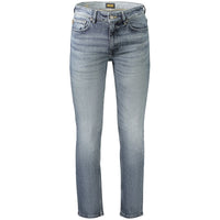 Hugo Boss Blue Cotton Men's Jeans