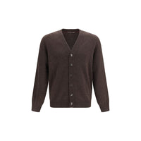 Brunello Cucinelli Brown Cashmere Cardigan