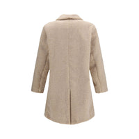 Herno Beige Polyester Coat