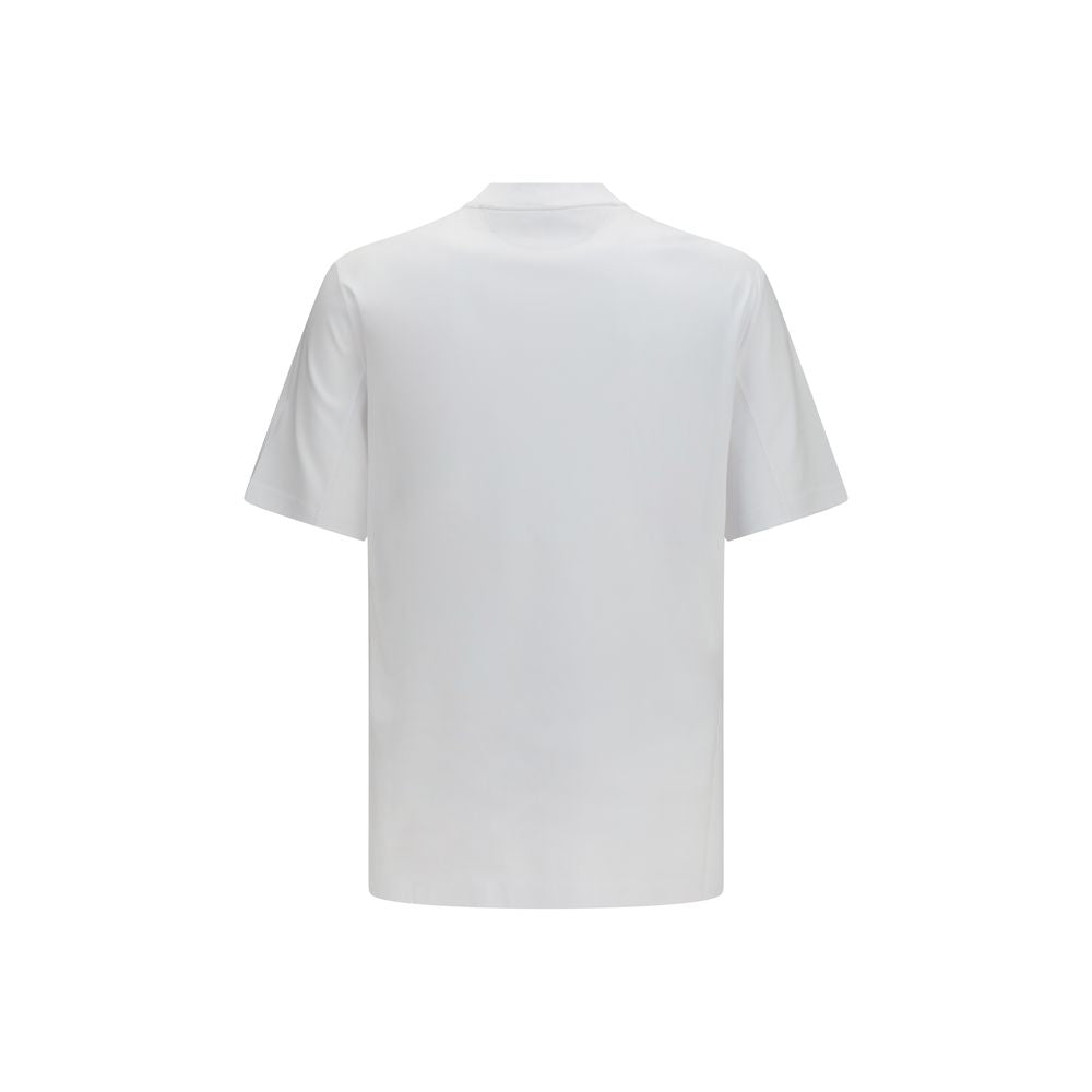 Brunello Cucinelli White Cotton T-Shirt