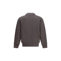 Maison Kitsuné Gray Organic Cotton Sweatshirt