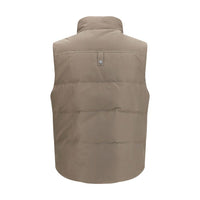 Moose Knuckles Beige Cotton Sleeveless Jacket