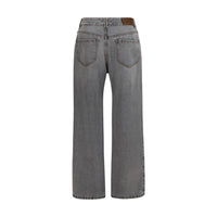 Brunello Cucinelli Gray Cotton Jeans Denim