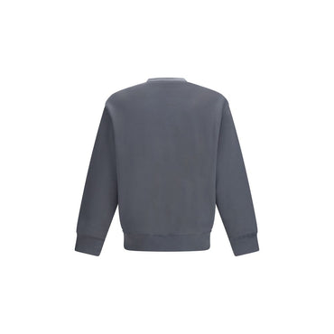 Maison Kitsuné Gray Organic Cotton Sweatshirt