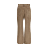 Brunello Cucinelli Brown Cotton Casual Pants
