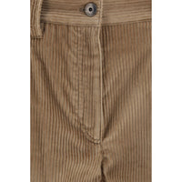 Brunello Cucinelli Brown Cotton Casual Pants