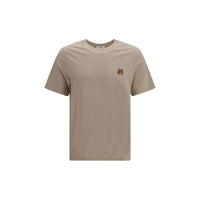 Maison Kitsuné Beige Cotton T-Shirt
