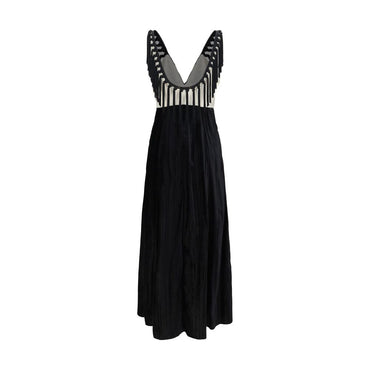 Forte_Forte Black Viscose Casual Dress