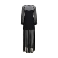 Forte_Forte Black Viscose Casual Dress