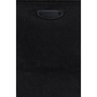 Balenciaga Black Cotton Denim Jacket