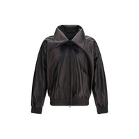 Balenciaga Black Lamb Ovis Aries Leather Jacket