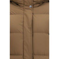 Woolrich Brown Polyamide Full-Length Jacket