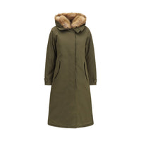 Woolrich Bicolor Cotton Parka