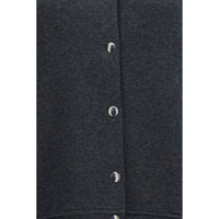 Brunello Cucinelli Gray Cotton Bomber