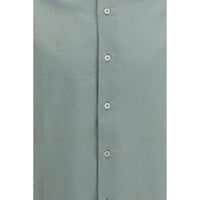 Prada Bicolor Cotton Dress Shirt