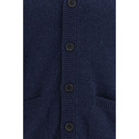 Prada Blue Cashmere Cardigan