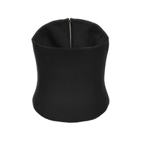 Alexander McQueen Black Wool Oves Aries Corset