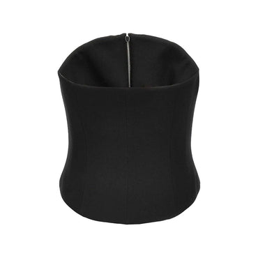 Alexander McQueen Black Wool Oves Aries Corset