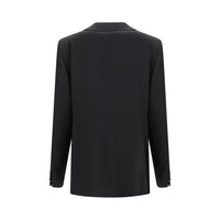 Fendi Black Wool Oves Aries Blazer