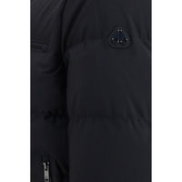 Moose Knuckles Black Nylon Full-Length Jacket