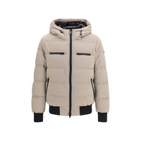 Moose Knuckles Beige Nylon Full-Length Jacket
